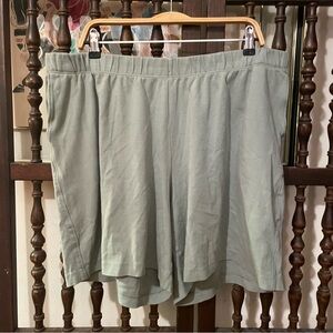 LANDS' END 100% Cotton Shorts Plus Size 2X